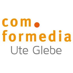 Ute Glebe Agentur für Werbung und Design com.formedia Logo