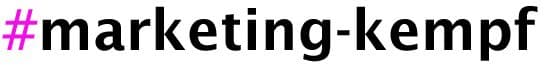 #Marketing Kempf Logo